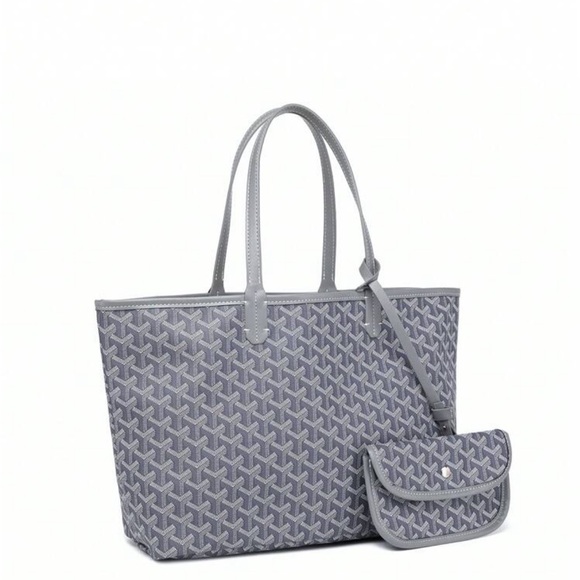 Grey tote bag - Picture 2 of 6